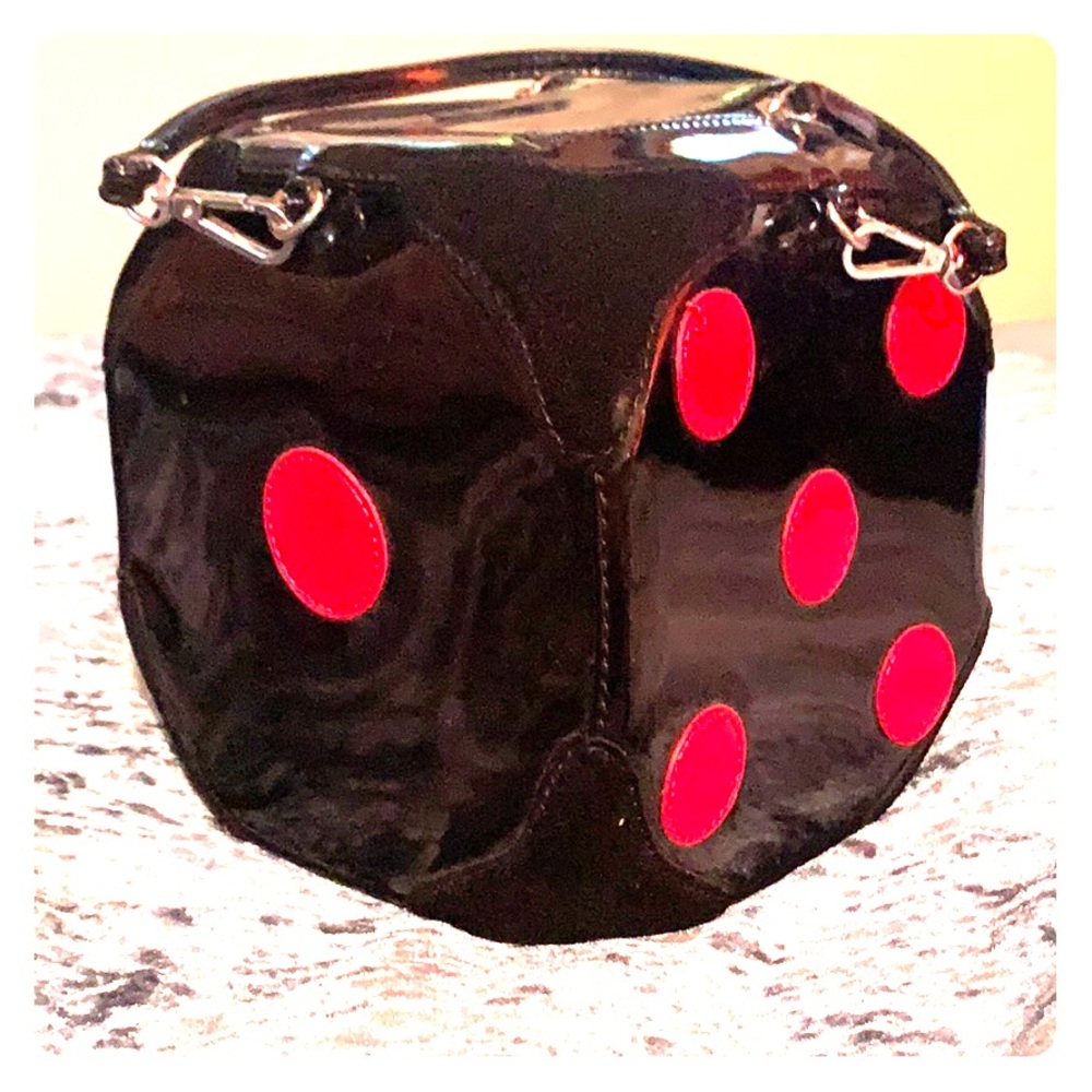 Black & Red Die Purse